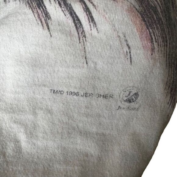 VTG 90s Lion T Shirt USA XL - Picture 3 of 6